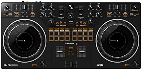 Pioneer DJ DDJ-REV1 2-deck Serato DJ Controller, Black