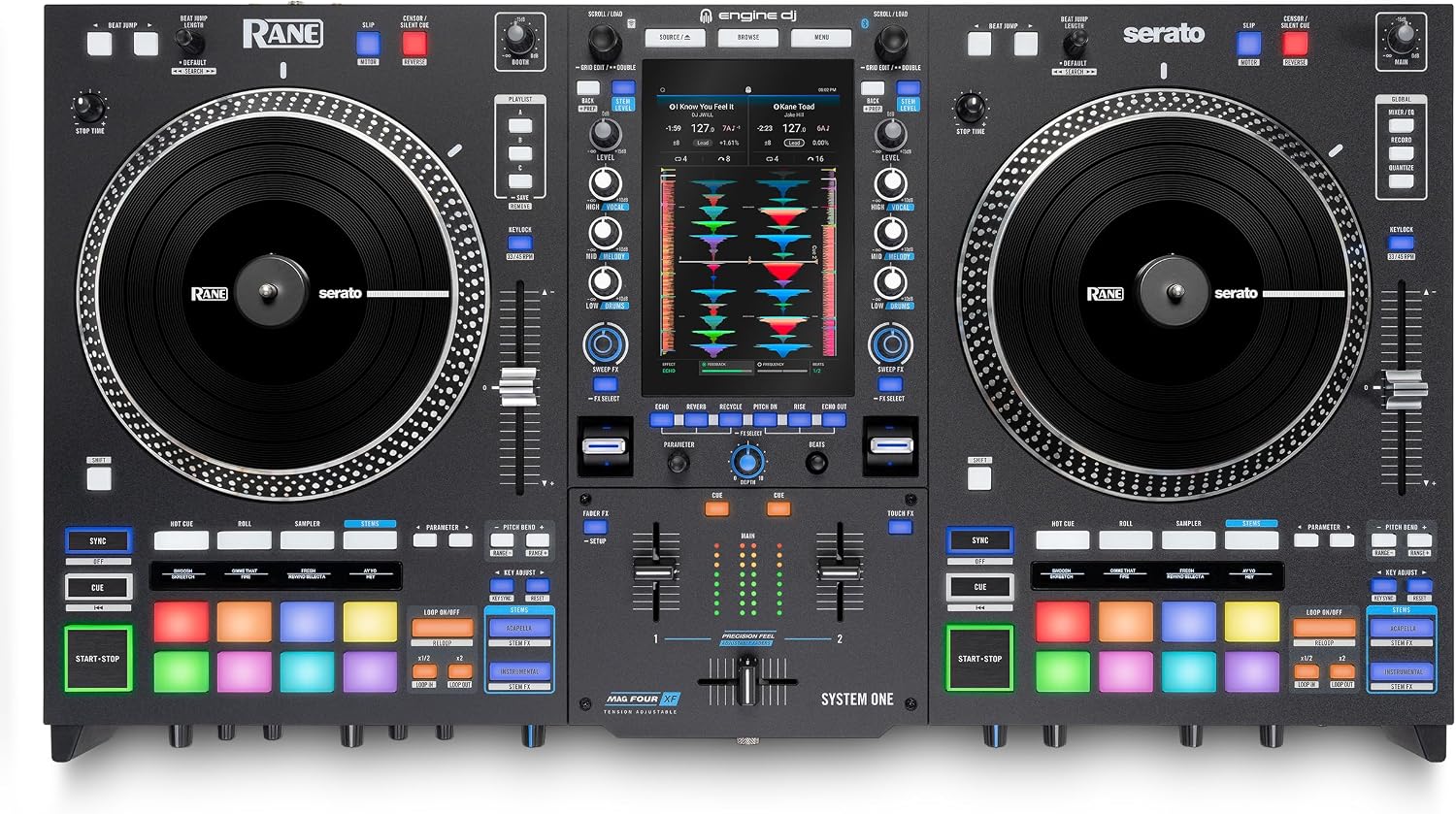 RANE SYSTEM ONE Motorized Standalone DJ Controller